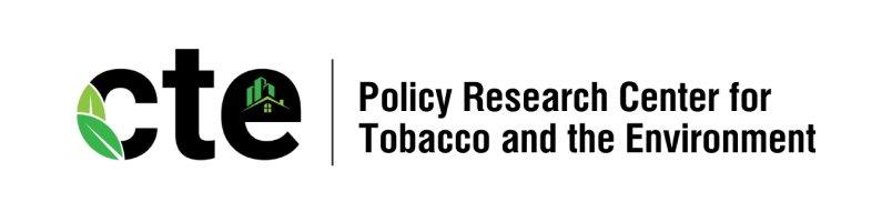 CTE Policy Research Center for Tobacco and the Environment logo